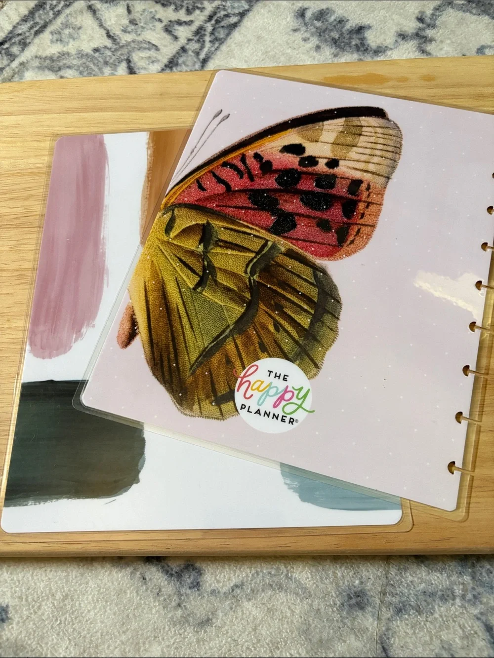 The Happy Planner Disc-Bound Covers and accessories.